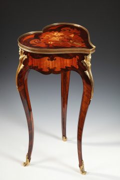 Table coeur - Attribué à Krieger - Tobogan Antiques - Antiquaire Paris