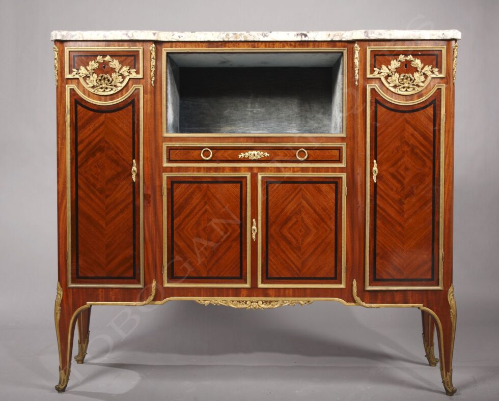 P. Sormani<br />Louis XVI style “meuble d’appui”