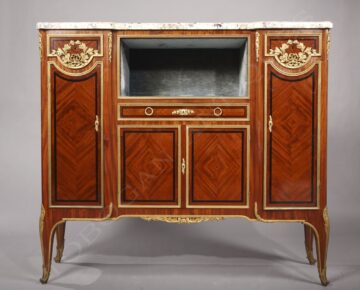 P. Sormani<br />Louis XVI style “meuble d’appui”