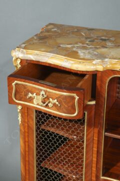 Paire de meubles-bilbiothèques – estampillé et signé P. Sormani – Tobogan Antiques – Antiquaire Paris 8ème-4