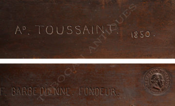 f-Toussaint-Torchère-signatures