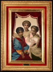 Les trois soeurs – signé C. Josuan – Tobogan Antiques – Antiquaire Paris 8ème-4