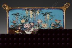 Plateau japonisant en émail et bronze doré – Attribué à F. Barbdienne – Tobogan Antiques – Antiquaire Paris 8ème-7