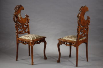 Paire de chaises japonisantes – Attribué à Gabriel Viardot – Tobogan Antiques – Antiquaire Paris 8ème-7