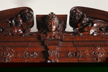 Bureau-bibliothèque – Grohé – Tobogan Antiques – Antiquaire Paris 8ème-8