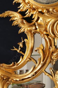Pendule aux chinois en bois doré – Tobogan Antiques – Antiquaire Paris 8ème_04