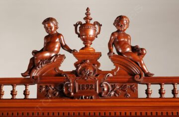 Cabinet néo-Renaissance – Attribué à H.A. Fourdinois – Tobogan Antiques – Antiquaire Paris 8ème-5