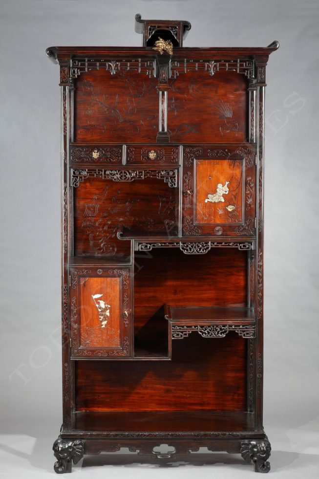 La Maison des Bambous <br/> Aesthetic Movement Cabinet