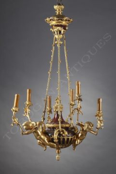 Chandelier “with Cupids”