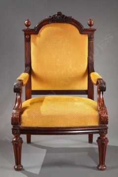 Paire de fauteuils néo-Renaissance – Attribué à H. Fourdinois – Tobogan Antiques – Antiquaire Paris 8ème_03