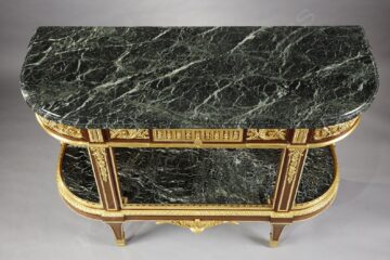 Console desserte de style Louis XVI – Estampillée Winckelsen – Tobogan Antiques – Antiquaire Paris 8ème-10