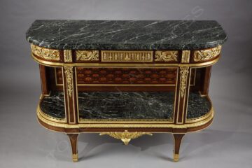 Console desserte de style Louis XVI – Estampillée Winckelsen – Tobogan Antiques – Antiquaire Paris 8ème-11