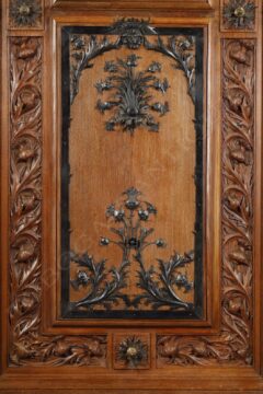Porte d’entrée aux Chardons – Attribué à Emile Robert – Tobogan Antiques – Antiquaire Paris 8ème-3