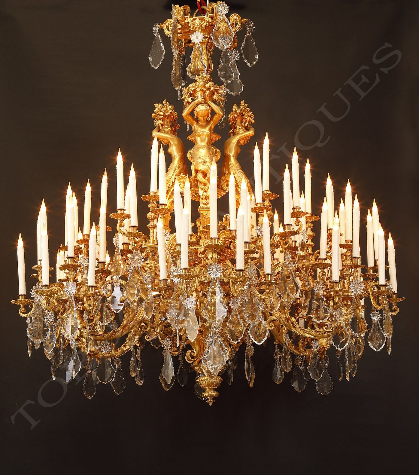 L.-A. Marquis <br/> Exceptional Chandelier