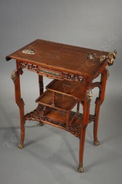 Paire de tables pagodes – attribué à G. Viardot – Tobogan Antiques – Antiquaire Paris 8ème-4