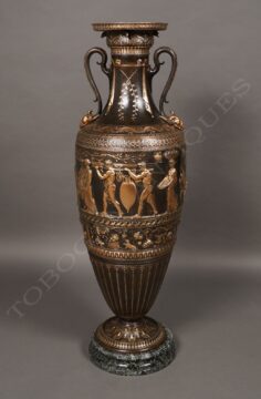 Vase néo-Grec par F. Levillain et F. Barbedienne – Tobogan Antiques – Antiquaire Paris 8ème-5
