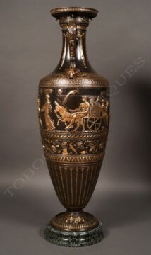 Vase néo-Grec par F. Levillain et F. Barbedienne – Tobogan Antiques – Antiquaire Paris 8ème-7
