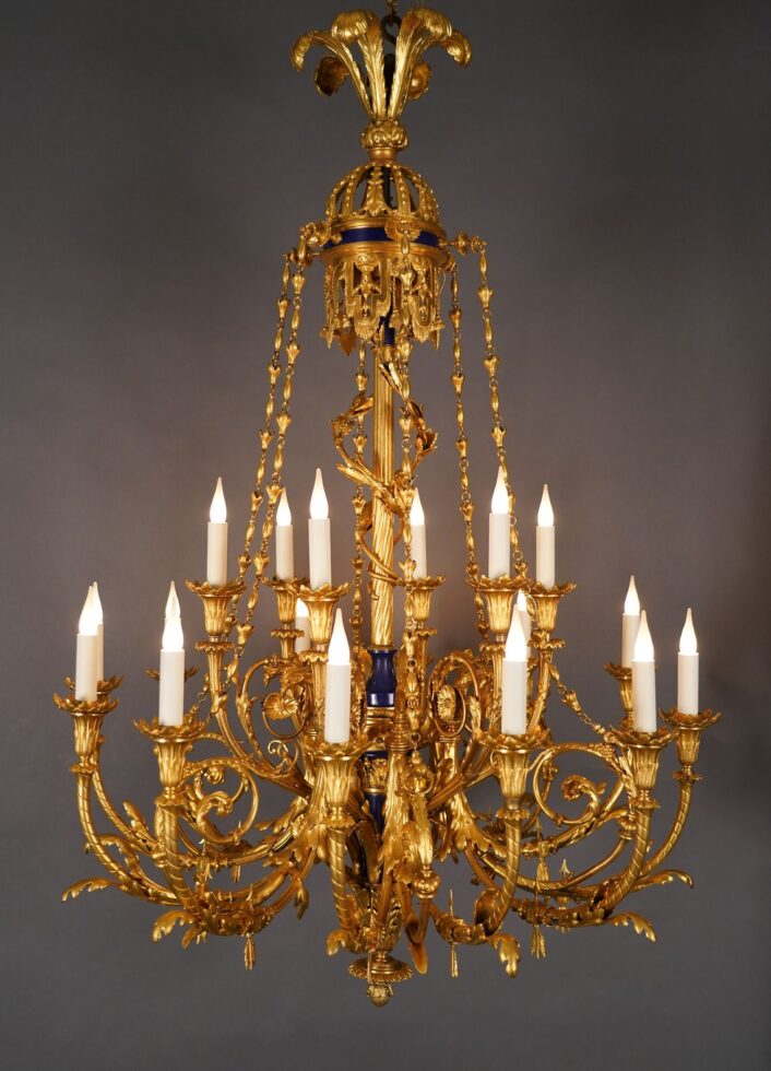 L.A. Marquis <br/> Chandelier “with Eagle Heads”