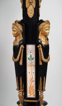 Paire de sellettes néo-grecques attribuées à CG. Diehl, J. Brandely et Lebeuf, Milliet & Cie – Tobogan Antiques – Antiquaire Paris 8ème-2
