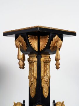Paire de sellettes néo-grecques attribuées à CG. Diehl, J. Brandely et Lebeuf, Milliet & Cie – Tobogan Antiques – Antiquaire Paris 8ème-3