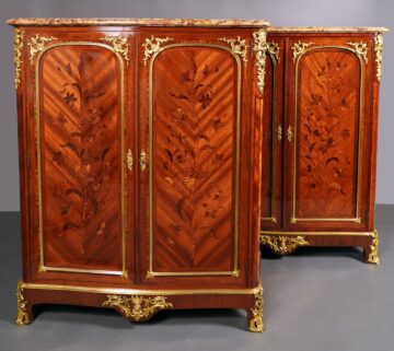 Deux armoires signées Durand- Tobogan Antiques – Antiquaire Paris 8ème_00