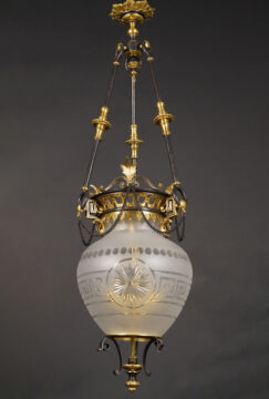 Lustre en bronze-3