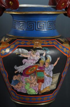 Paire de vases néo-Grecs – Porcelaine de Paris – Tobogan Antiques – Antiquaire Paris 8ème-5