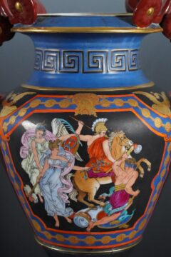 Paire de vases néo-Grecs – Porcelaine de Paris – Tobogan Antiques – Antiquaire Paris 8ème-7