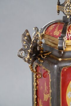 Pendule Japonisante au Musicien – attribuée à l’Escalier de Cristal – Tobogan Antiques – Antiquaire Paris 8ème-4