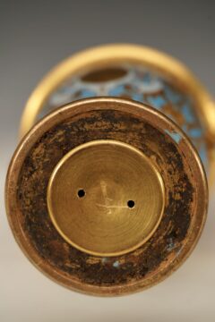 Aiguière en bronze doré et émail cloisonné – Signée F. Barbedienne – Tobogan Antiques – Antiquaire Paris 8ème-1