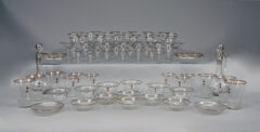 Service de table en cristal et porcelaine de Bohême – Tobogan-Antiques – Paris 8e-19