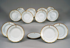 Service de table en cristal et porcelaine de Bohême – Tobogan-Antiques – Paris 8e-6
