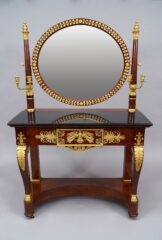 Coiffeuse en acajou d’époque Empire – Tobogan Antiques – Antiquaire Paris 8ème-10