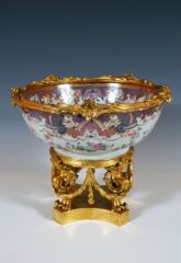Coupe en porcelaine Compagnie des Indes – Tobogan Antiques – Antiquaire Paris 8ème-7