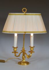 Lampe Bouillotte de style Louis XV en bronze doré – Tobogan Antiques – Antiquaire Paris 8ème-6