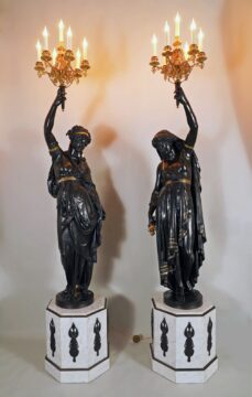 A.E. Carrier-Belleuse & E. Colin <br/> “Le Jour” et “La Nuit”