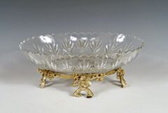 Coupe en cristal taillé attribuée à Baccarat – Tobogan Antiques – Antiquaire Paris 8ème-6