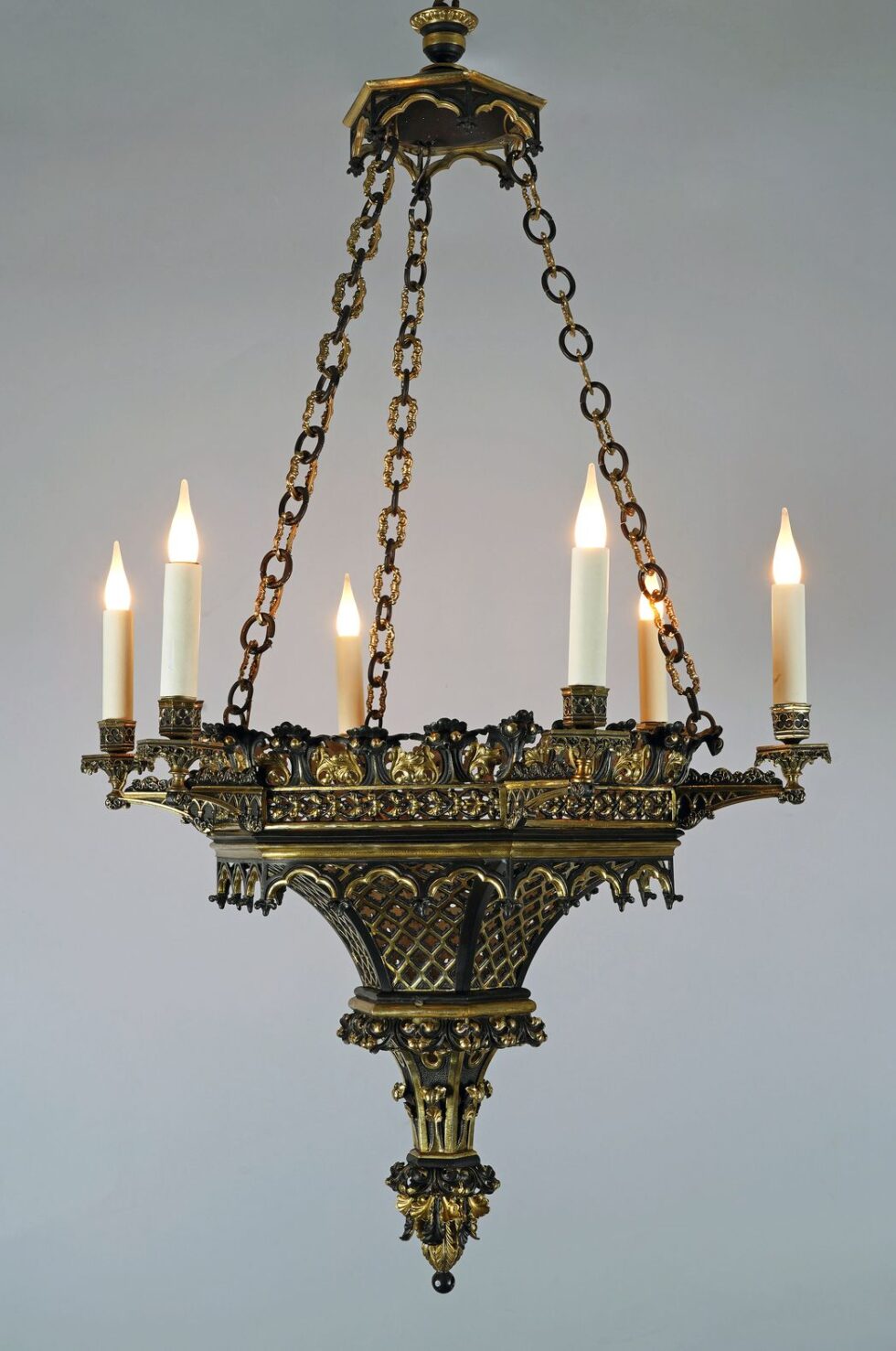 Neo-Gothic Chandelier