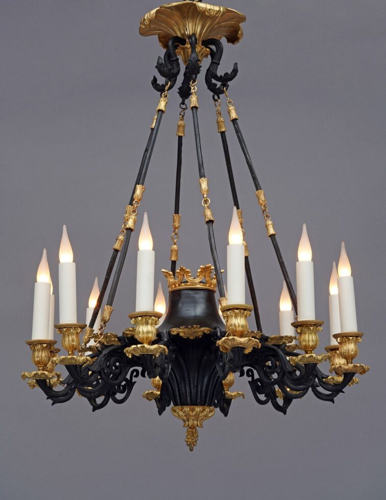 Lustre d&rsquo;époque Louis-Philippe