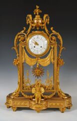 Pendule Cage par G. Denière – Tobogan Antiques – Antiquaire Paris 8ème-12