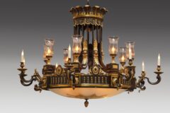 Paire de lustres attribués à Lacarrière et Cie – Tobogan Antiques – Antiquaire Paris 8ème-7