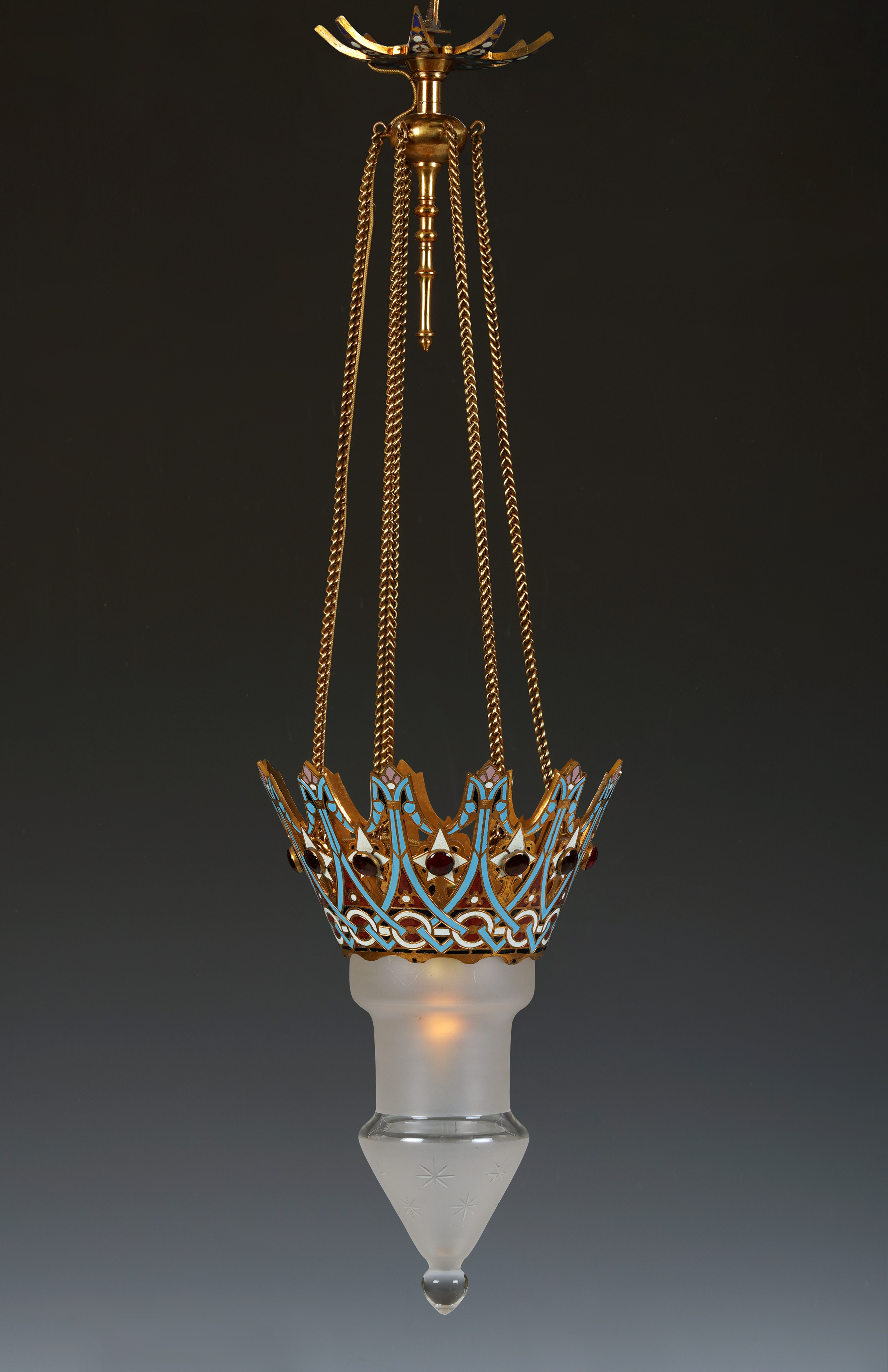 F. Barbedienne <br/> Lustre Orientaliste