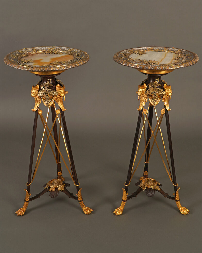 Elkington <br/> Paire de Guéridons
