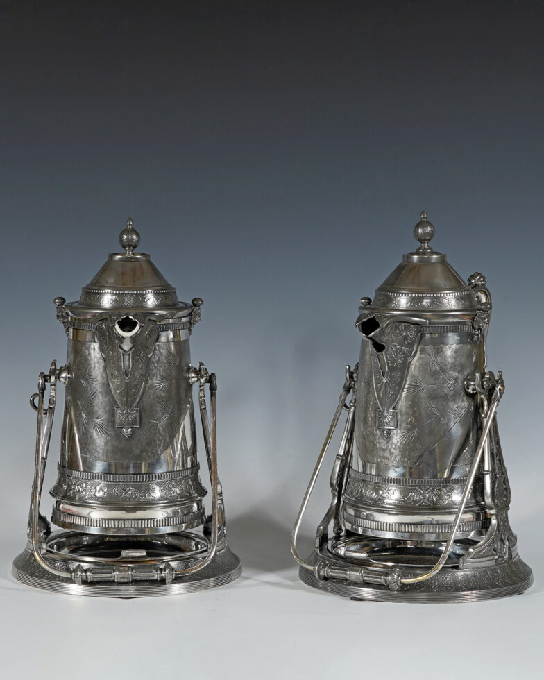 Reed & Barton <br/> Paire de Pichets à eau glacée