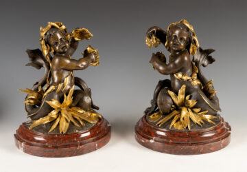 V. Paillard <br/> Paire de Tritons