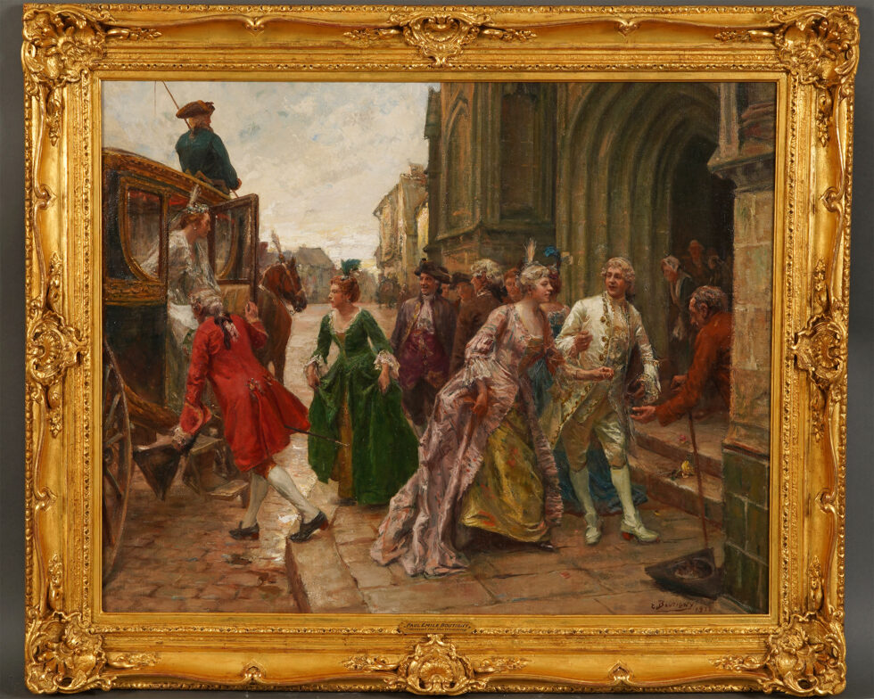 P. E. Boutigny <br/> « L&rsquo;Arrivée de la Mariée »