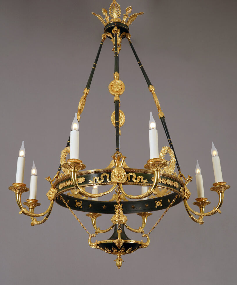 Maison Baguès <br/> Lustre aux palmettes