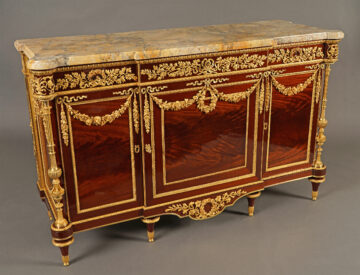 Commode de style Louis XVI par H. Dasson – Tobogan Antiques – Antiquaire Paris 8eme-10
