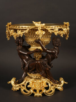G. Denière <br/> Centre de table « Hercule Ivre »