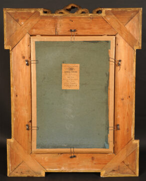 Paire de pastels représenant des Jeunes Femmes signés C.-J. Brochart – Tobogan Antiques – Antiquaire Paris 8eme-8